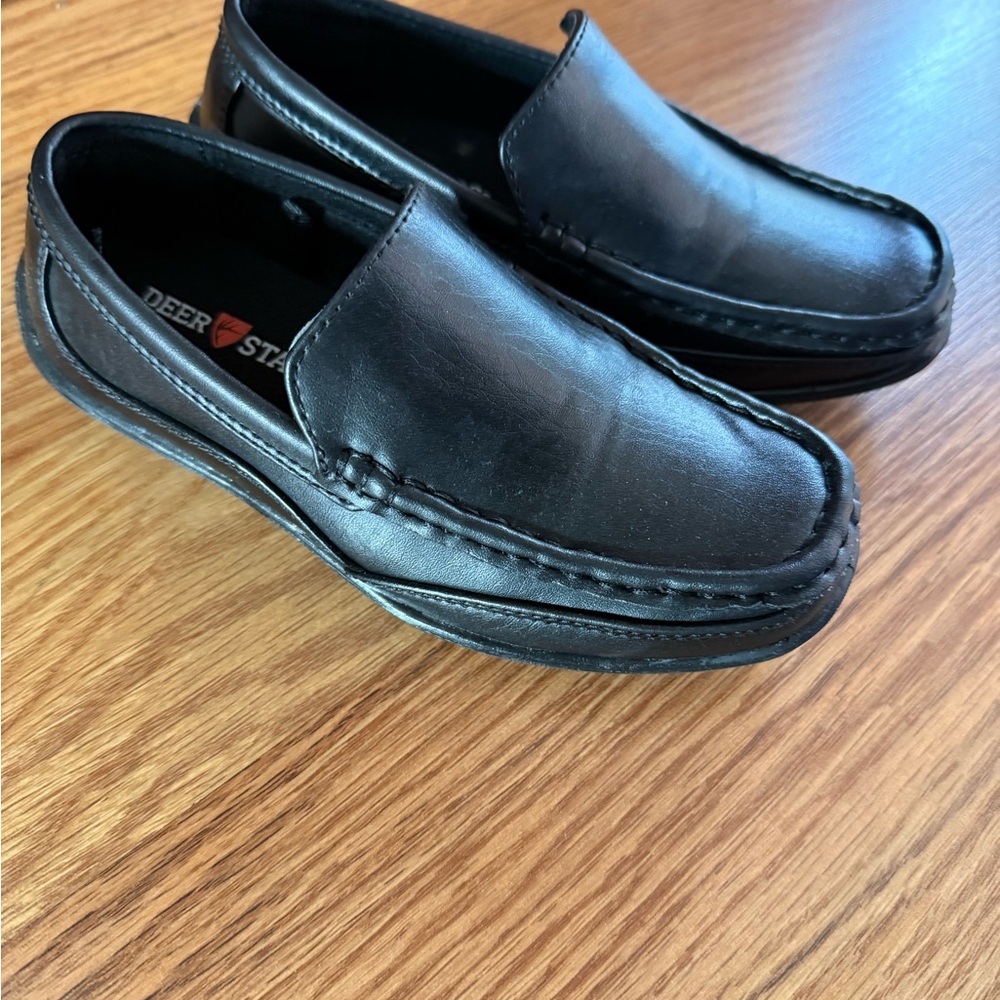 Deer Stags boy’s Black Loafers